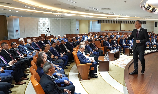Karaman'ın Valileri Bakan Yerlikaya'yla Bir araya Geldi