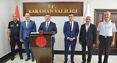 Karaman Valisi Hüseyin Engin Sarıibrahim Görevine Başladı
