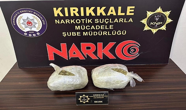 Kargo aracında 2 kilo 194 gram uyuşturucu bulundu