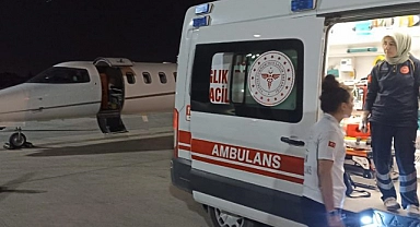 Kıbrıs’ta Kaza Yapan Karamanlı Hasta Ambulans Uçakla Getirildi