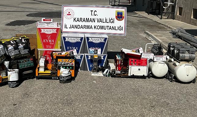 Kompresörle Kaçak Tütün Doldurup Satışını Yapan Kişi Yakalandı