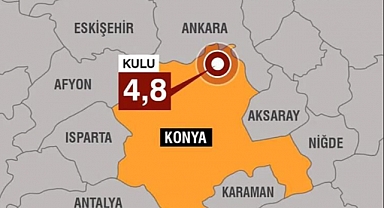 Konya'daki deprem Karaman'da da hissedildi