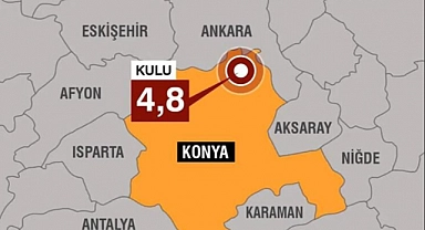 Konya'daki deprem Karaman'da da hissedildi