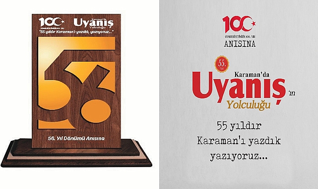 MUTLUYUZ…… GURURLUYUZ! UYANIŞ GAZETESİ 56 YAŞINDA