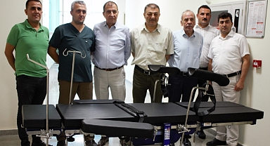OSB'den Hastaneye Özellikli Ameliyat Masası Bağışı