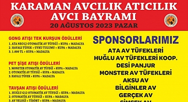 Pazar Günü Avcıların Bayramı Var!