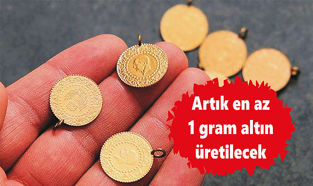 Rafineriler tarafından en az 1 gram altın üretilebilecek