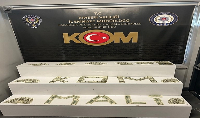 Sahte döviz ele geçirildi