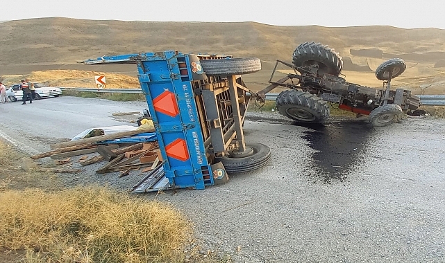 Trafik kazasında 1 kişi öldü, 2 kişi yaralandı