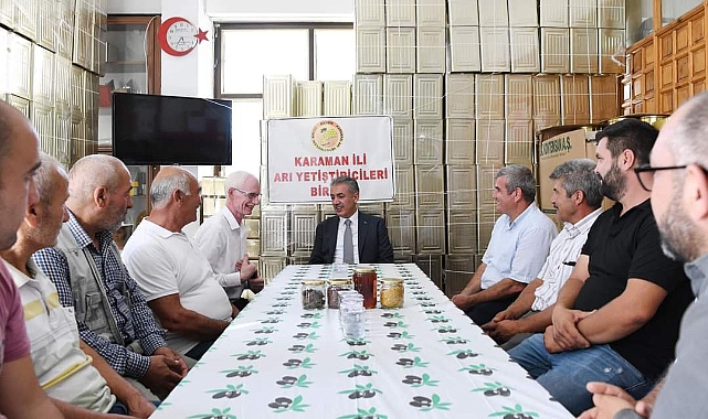 Vali Akkoyun’dan Arıcılar Birliğine Ziyaret