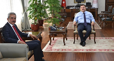 Vali Sarıibrahim'i Ziyaret Ettiler