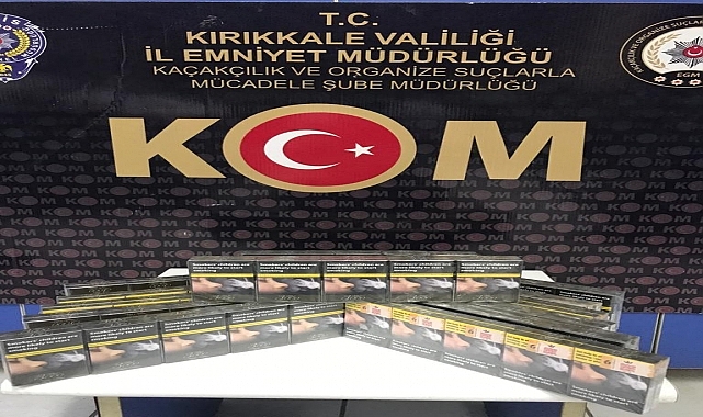 11 bin 900 dolu makaron ve kaçak sigara ele geçirildi