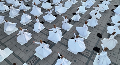 250 semazen Sema Ayin-i Şerifi icra etti