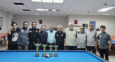 3 Bant Bilardo Müsabakalarında Heyecan Sona Erdi