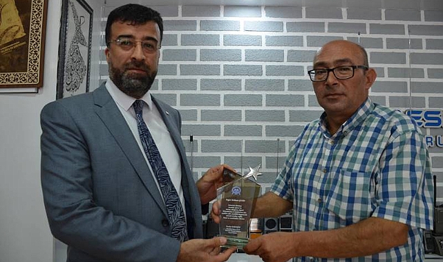 A.A. Muhabiri M. Çetin emekli oldu