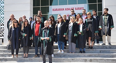 Avukatlara Yönelik Şiddet Olayları Protesto Edildi