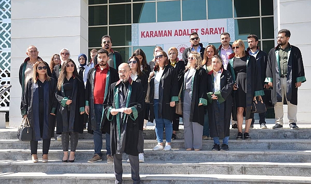 Avukatlara Yönelik Şiddet Olayları Protesto Edildi