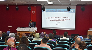 Çalışkan, Rehber Öğretmen/Psikolojik Danışmanlar ile bir araya geldi