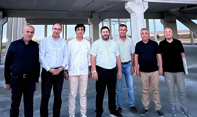 Elma sınıflama ve paketleme tesisinde incelemelerde bulunuldu
