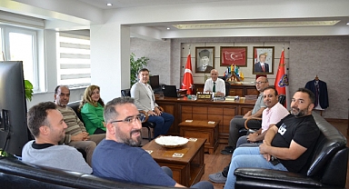 Gazetecilerden İl Emniyet Müdürü Okumuş'a Ziyaret