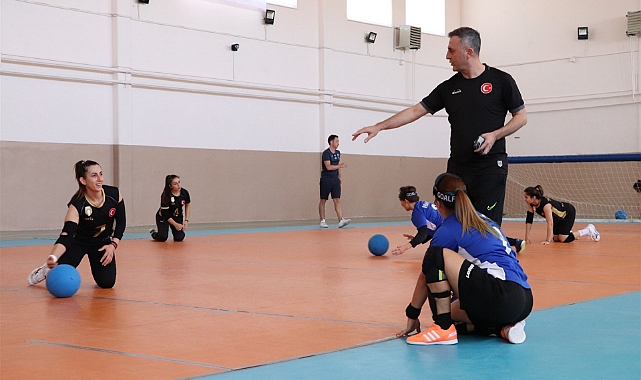 Golbol Kadın A Milli Takımından Fransa İle Karaman'da Ortak Kamp