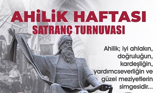 Karaman'da Ahilik Haftası Satranç Turnuvası düzenlenecek