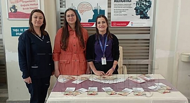 Hastanede Alzheimer Standı Açıldı