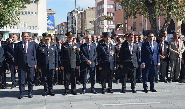 Karaman'da Gaziler Günü Törenle Kutlandı