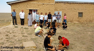 Karaman'da "Sokakta Satranç Var" etkinliği yapıldı