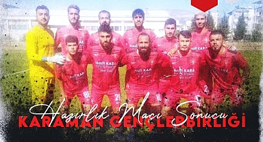 Karaman Gençlerbirliği BAL hazırlıklarını sürdürüyor