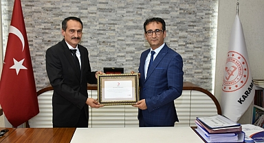 Kızılay'dan Karaman MEM'e Teşekkür