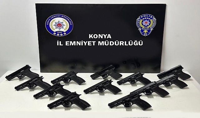 Ruhsatsız silah operasyonlarında 12 kişi gözaltına alındı