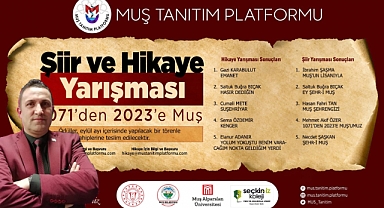 Şair Şaşma'ya Muş'tan ödül