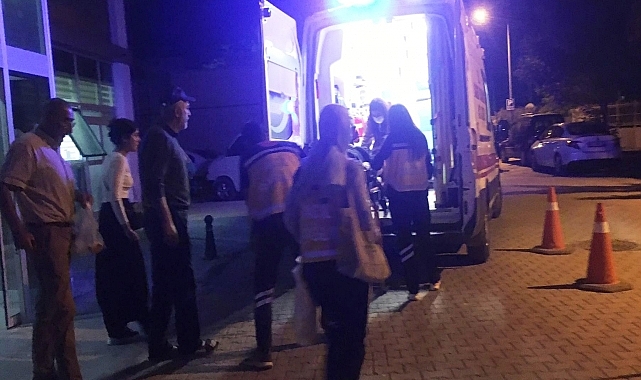 Şarampole devrilen otomobildeki 3 kişi yaralandı