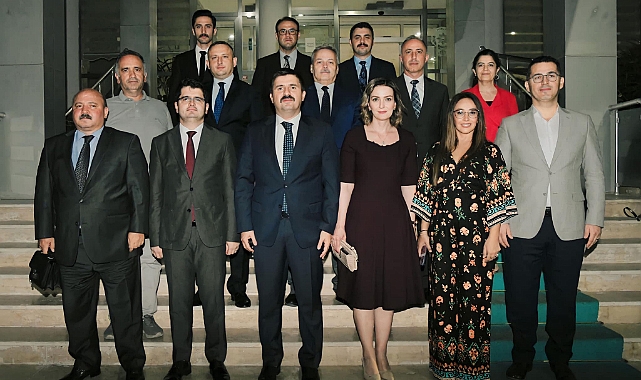 Şenlik ve Eroğlu İçin Veda Yemeği Verildi