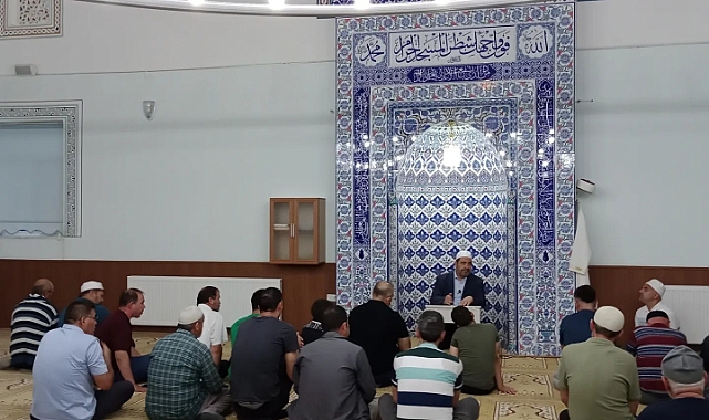 Tabduk Emre Camisinde Sabah namazı buluşması düzenlendi