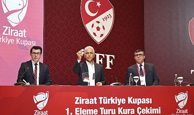 Ziraat Türkiye Kupası'nda 1. eleme turu kuraları çekildi