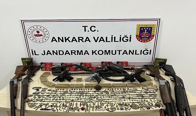 1070 tarihi obje ele geçirildi