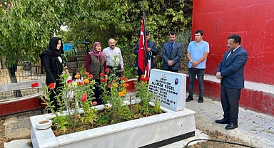 Başyayla’nın Yeni Kaymakamı Karlıca’dan Şehit Ailesine Ziyaret