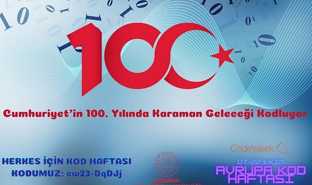 Cumhuriyetin 100. Yılında Karaman Geleceği Kodluyor