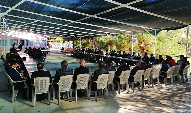 Ermenek'te mutad toplantısı turkuaz mesire alanında gerçekleşti
