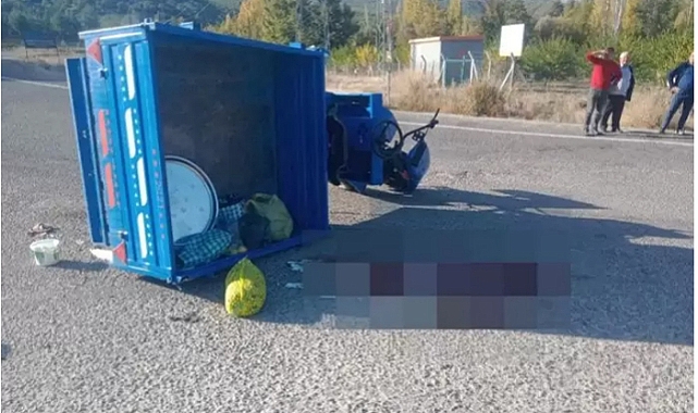 Ermenek'te Pat Pat Aracı İle Minibüs Çarpıştı: 1 Ölü
