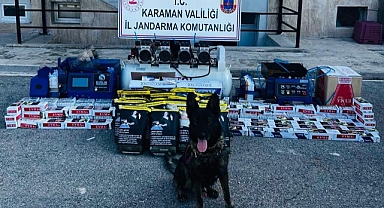 Evinde kaçak sigara sarıp satan kişi yakalandı