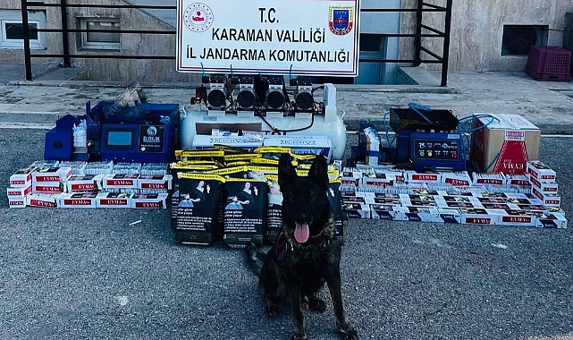 Evinde kaçak sigara sarıp satan kişi yakalandı