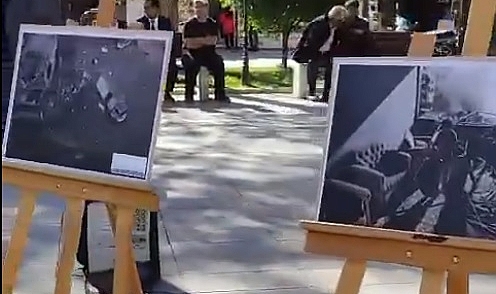 Filistin konulu fotoğraf sergisi açıldı