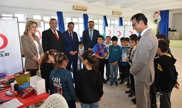 İlkokul Öğrencilerine 'Kan'panya Var' Etkinliği İle Kan Bağışının Önemi Anlatıldı