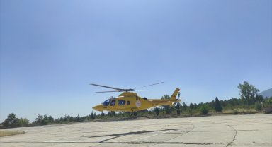 İş kazasında yaralanan işçi hastaneye kaldırıldı