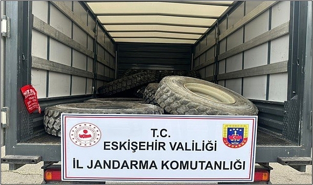 Kamyon lastiği ve enerji nakil kablosu hırsızlığının 2 şüphelisi yakalandı