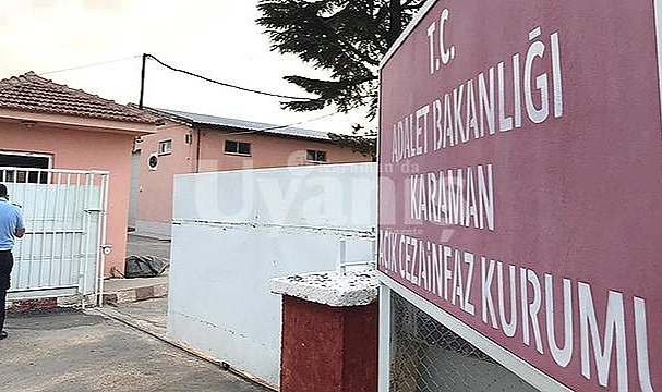 Karaman'da cezaevinde bir mahkum ölü bulundu