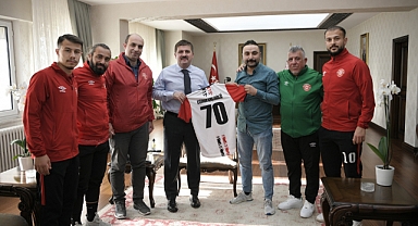 Karaman Gençlerbirliği'nden Vali Sarıibrahim'e Ziyaret
